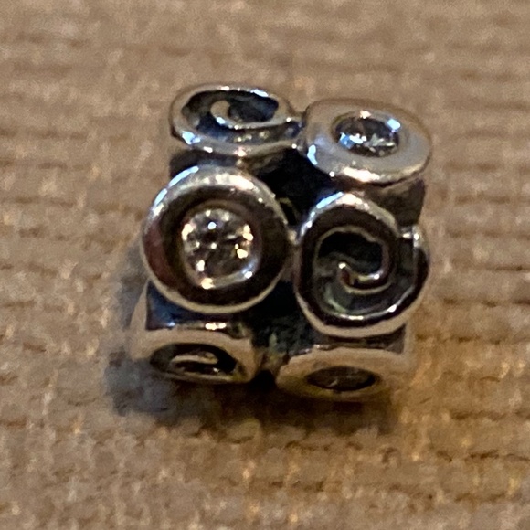 Pandora Swirlies Cz Charm - Picture 5 of 13